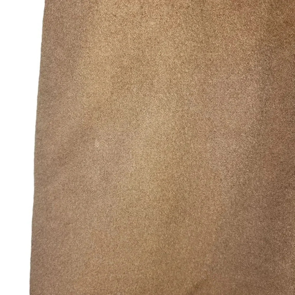 Marisa Minicucci Womens Brown Baby Alpaca Wool Long Sleeve Collared Coat Size 16 - Picture 12 of 12